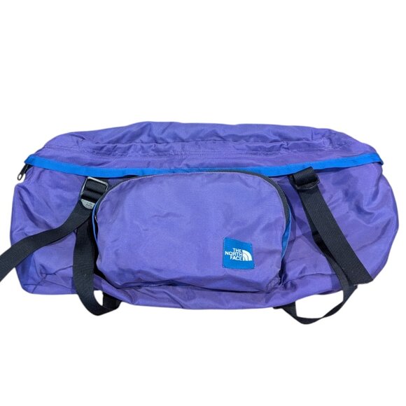 Vintage The North Face Purple Nylon Fanny Pack Belt Bag - Picture 4 of 10